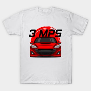 Front Red 3 MPS Mazdaspeed3 T-Shirt